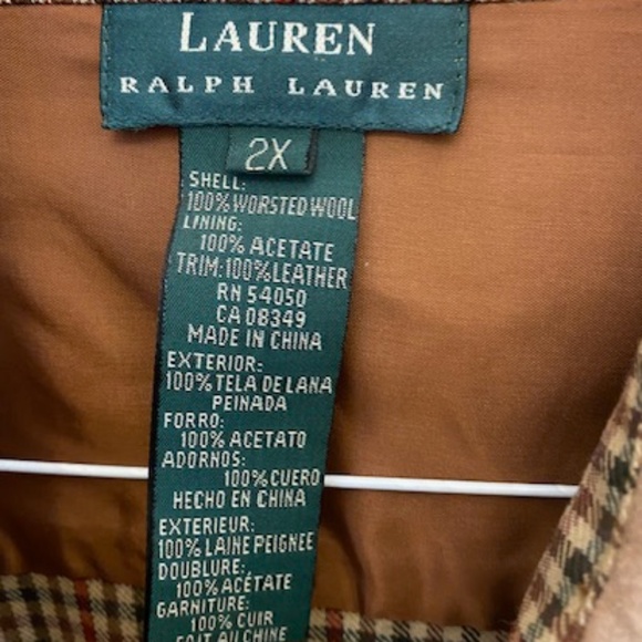 Lauren Ralph Lauren Wool Zip Shacket Top - Picture 5 of 14